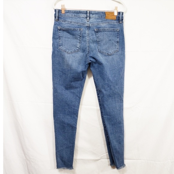 Lucky Brand Ava Skinny High Rise Raw Hem Jeans - Picture 7 of 13
